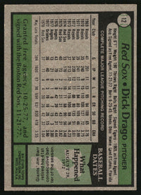 Dick Drago 1979 Topps #12