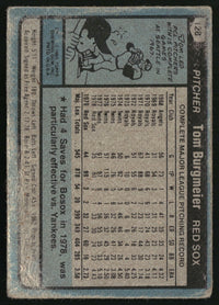 Tom Burgmeier 1980 Topps #128