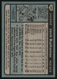 Jack Brohamer 1980 Topps #349