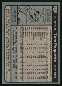 Tom Poquette 1980 Topps #597
