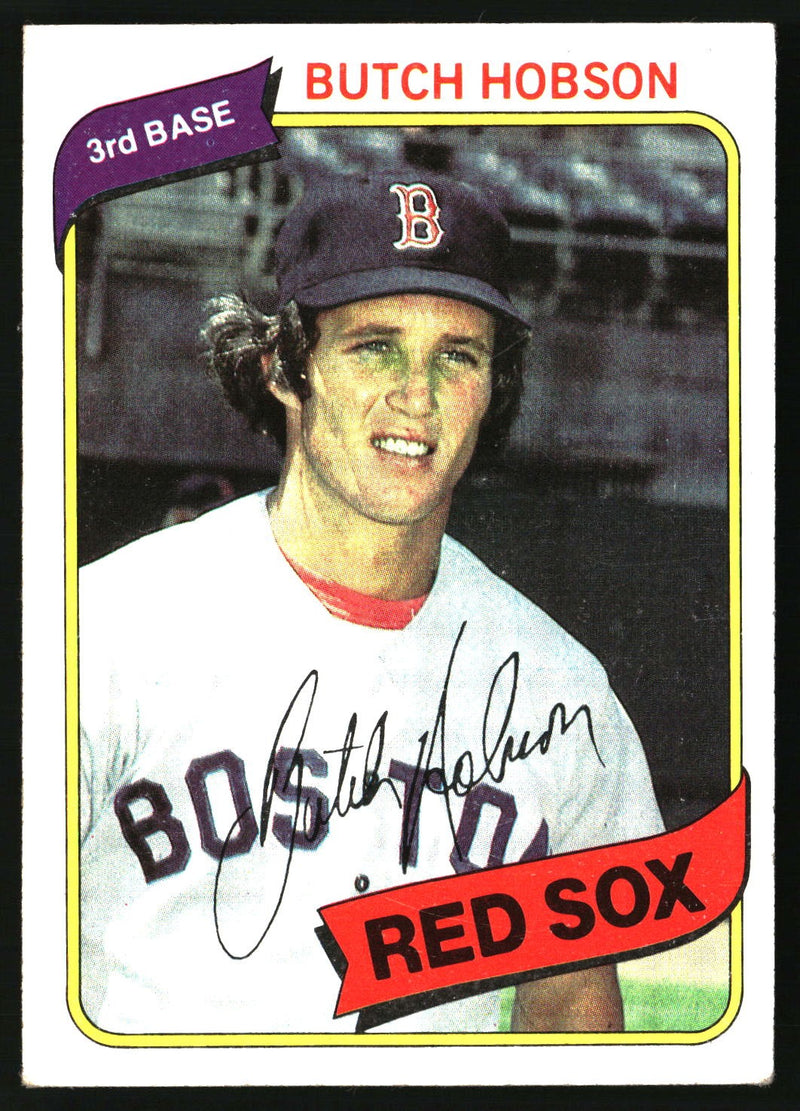 Butch Hobson 1980 Topps #420