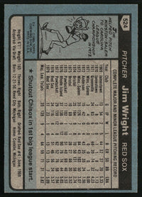 Jim Wright 1980 Topps #524