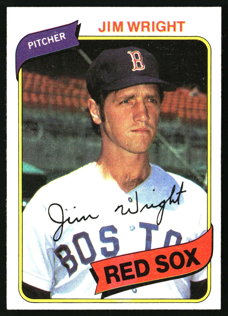 Jim Wright 1980 Topps #524