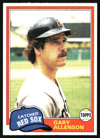 Gary Allenson 1981 Topps #128