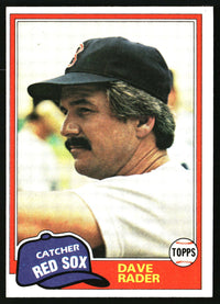 Dave Rader 1981 Topps #378