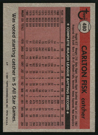 Carlton Fisk 1981 Topps #480