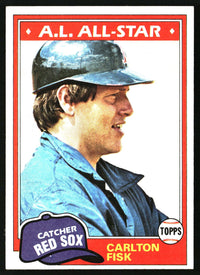 Carlton Fisk 1981 Topps #480