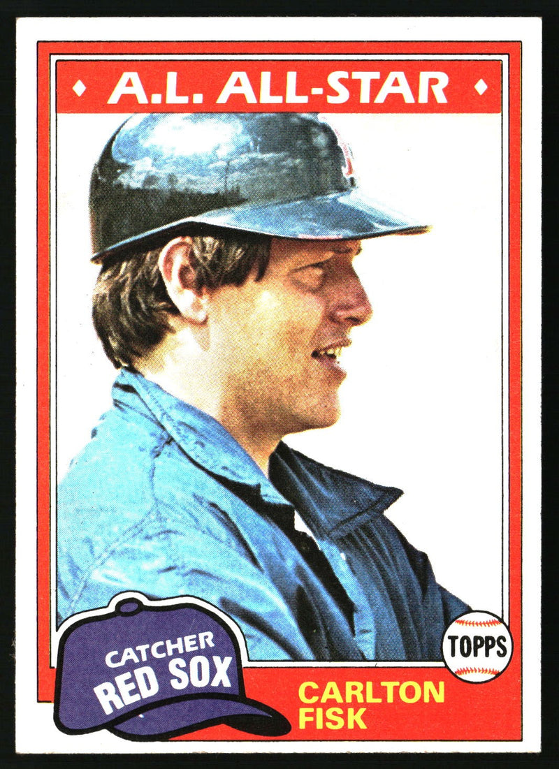 Carlton Fisk 1981 Topps #480