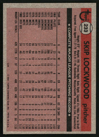 Skip Lockwood 1981 Topps #233