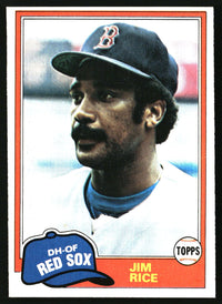 Jim Rice 1981 Topps #500