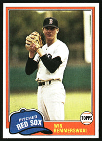 Win Remmerswaal 1981 Topps #38 RC