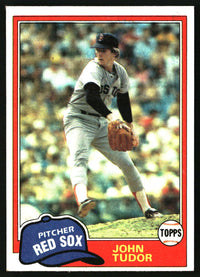 John Tudor 1981 Topps #14 RC