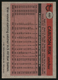 Carlton Fisk 1981 Topps #480