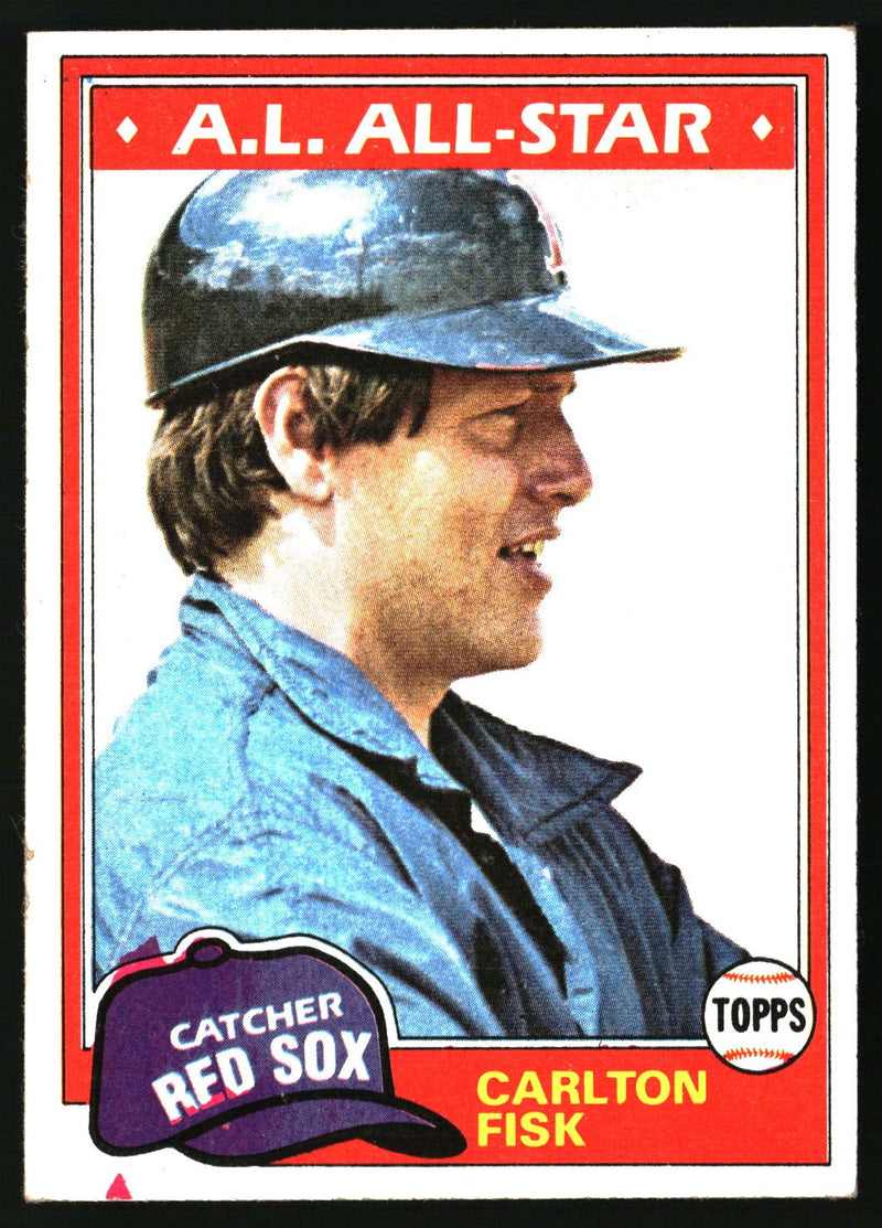 Carlton Fisk 1981 Topps #480