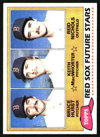 Red Sox Future Stars (Hurst/MacWhorter/Nichols) 1981 Topps #689 RC