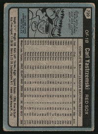 Carl Yastrzemski 1980 Topps #720