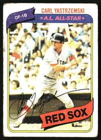 Carl Yastrzemski 1980 Topps #720