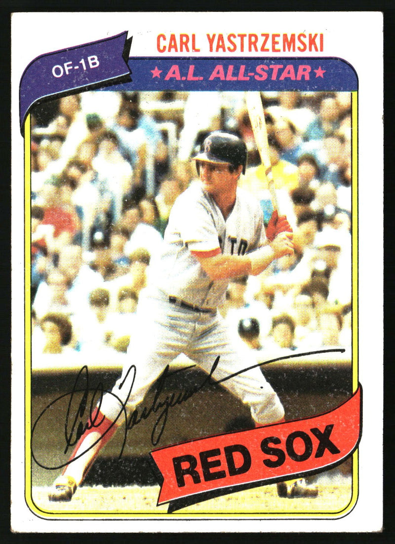 Carl Yastrzemski 1980 Topps #720