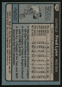 Fred Lynn 1980 Topps #110