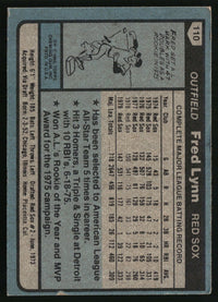 Fred Lynn 1980 Topps #110