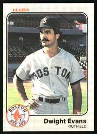Dwight Evans 1983 Fleer #183