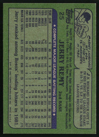 Jerry Remy 1982 Topps #25