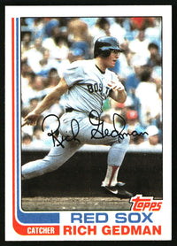 Rich Gedman 1982 Topps #59 RC