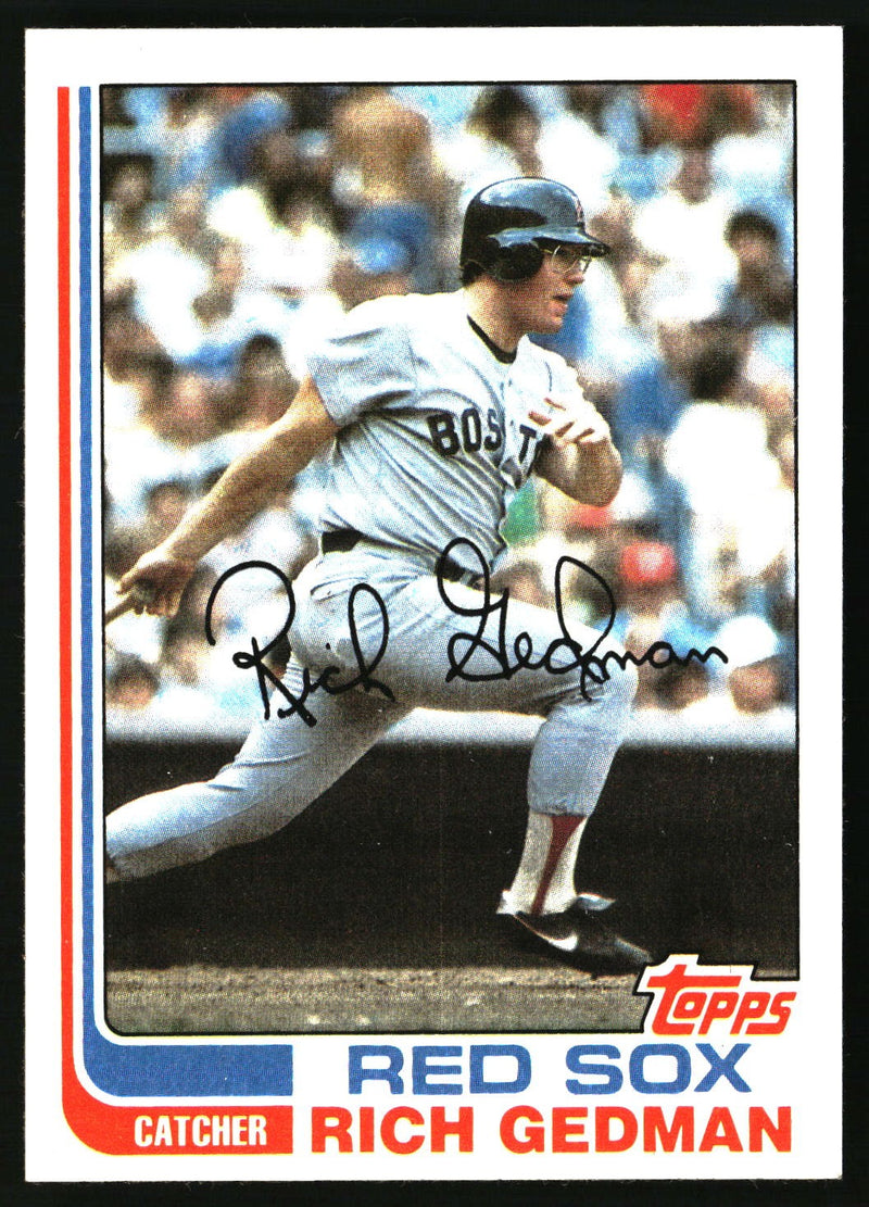 Rich Gedman 1982 Topps #59 RC