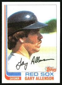 Gary Allenson 1982 Topps #686