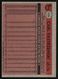 Carl Yastrzemski 1981 Topps #110