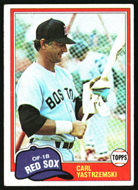 Carl Yastrzemski 1981 Topps #110