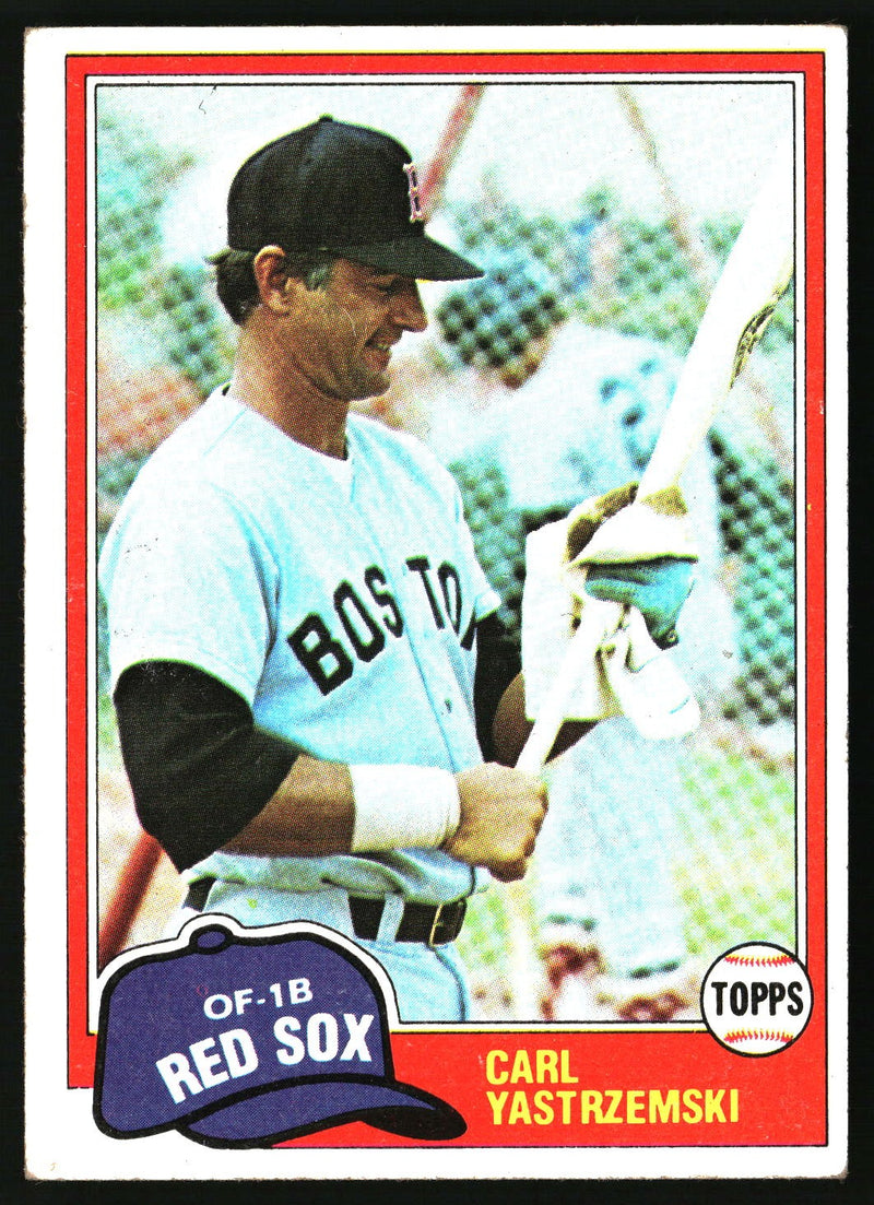 Carl Yastrzemski 1981 Topps #110
