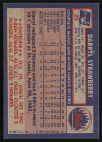 Darryl Strawberry 1984 Topps Drake's Big Hitters #29