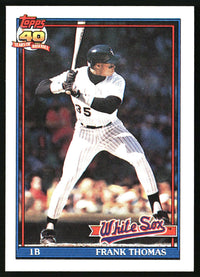 Frank Thomas 1991 Topps #79