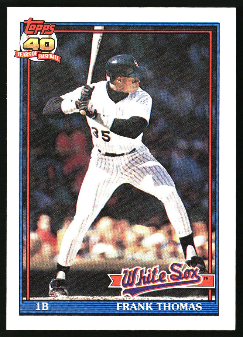 Frank Thomas 1991 Topps #79