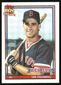 Tim Naehring 1991 Topps #702