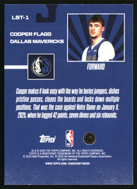 Cooper Flagg 2025-26 Topps #LST-1 Limited Stock Legends