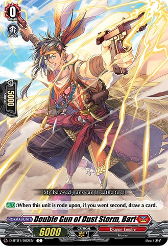 Double Gun of Dust Storm, Bart (D-BT01/062EN) [Genesis of the Five Greats]