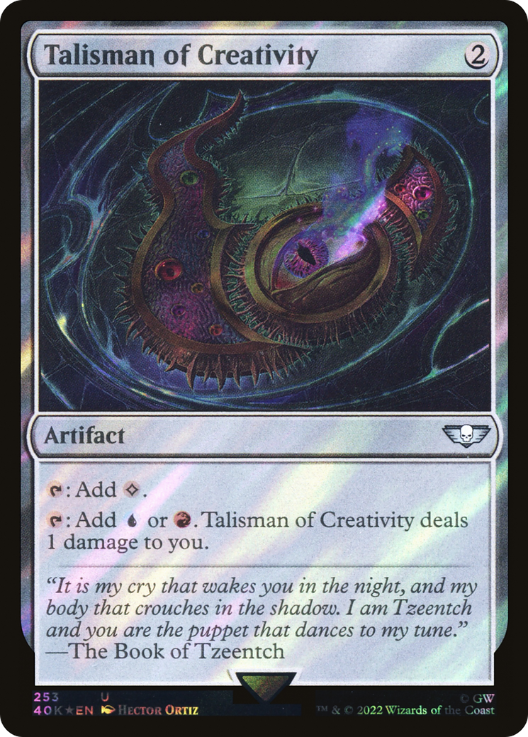 Talisman of Creativity (Surge Foil) [Marvel Super Heroes Commander]