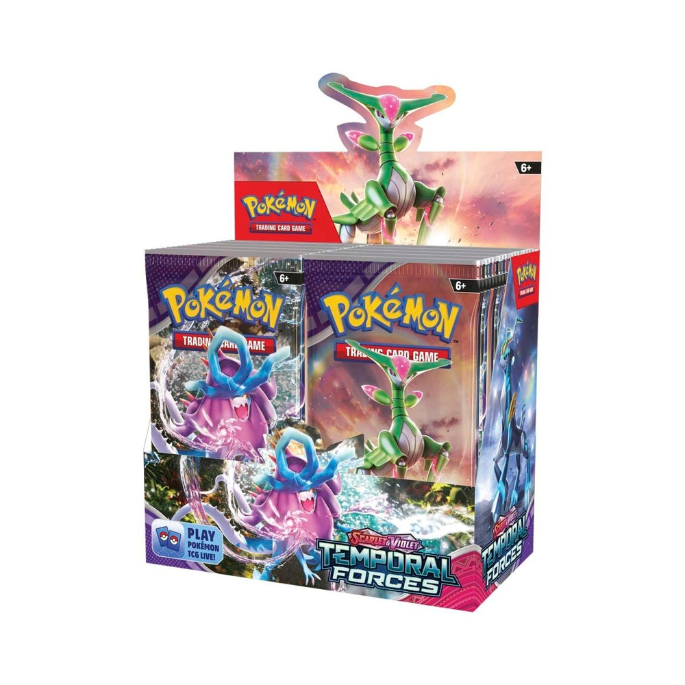 Pokémon TCG: Scarlet & Violet-Temporal Forces Booster Display Box (36 Packs)