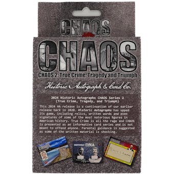 Historic Autographs 2024 Chaos Series 2
