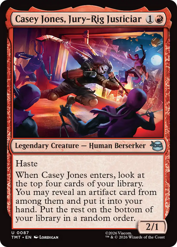 Casey Jones, Jury-Rig Justiciar [Teenage Mutant Ninja Turtles]