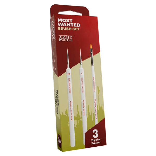 The Army Painter - Wargamer: Most Wanted Brush Set