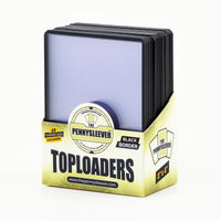 35 pt Colored Border Toploader (25 count) - The PennySleever