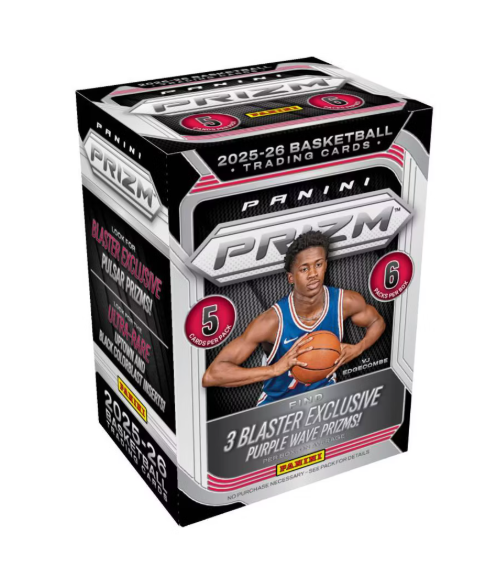 2025-26 Panini Prizm Basketball Trading Card Blaster Box