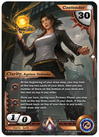 Clarity, Ageless Defender - Common - KS AC1-047