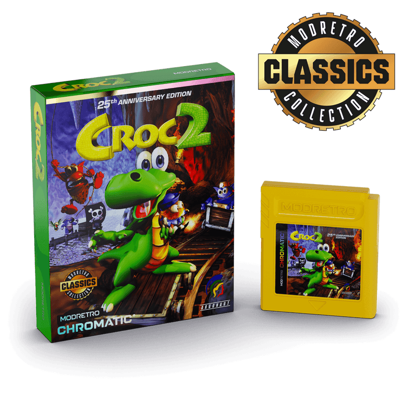 Croc 2: 25th Anniversary Edition For: Chromatic & Game Boy Color
