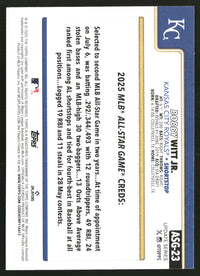 Bobby Witt Jr. 2025 Topps Update #ASG-23 2025 All-Star Game