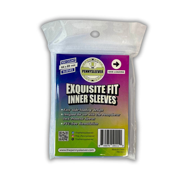 Pokémon/TCG Exquisite Fit Inner Sleeves Side-Loading (100 count) - The PennySleever