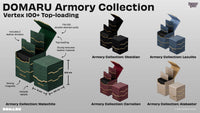 Gatherers' Tavern : Domaru Deck Box Armory Vertex Duo 100+